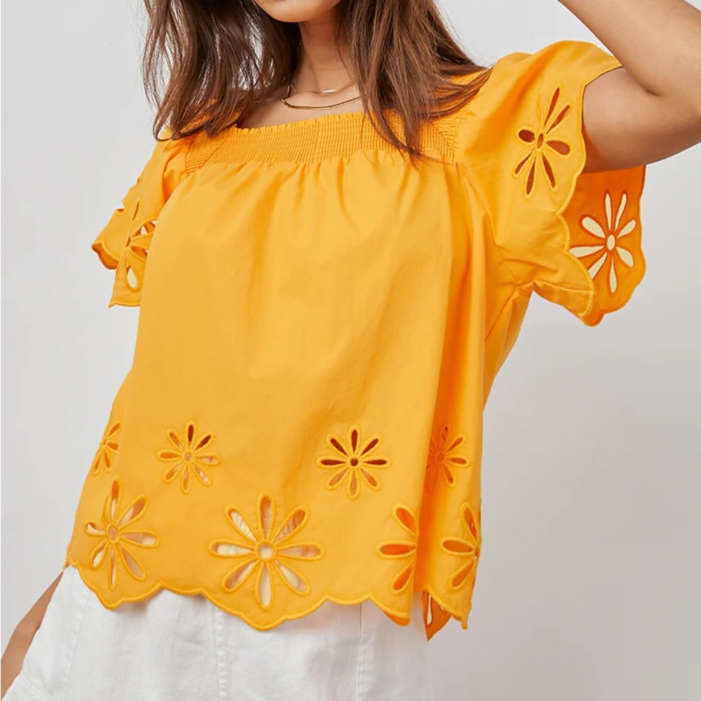 Rails Sonora top yellow worn once